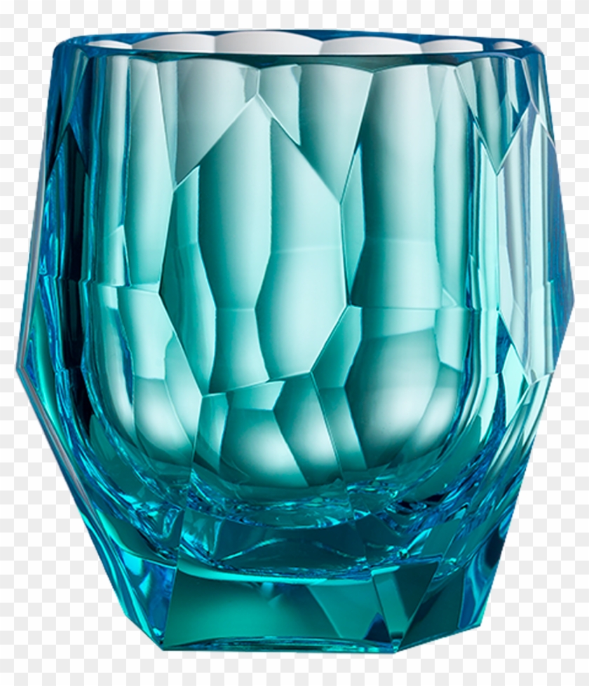 Mario Luca Giusti Filippo Ice Bucket Turquoise - Old Fashioned Glass Clipart