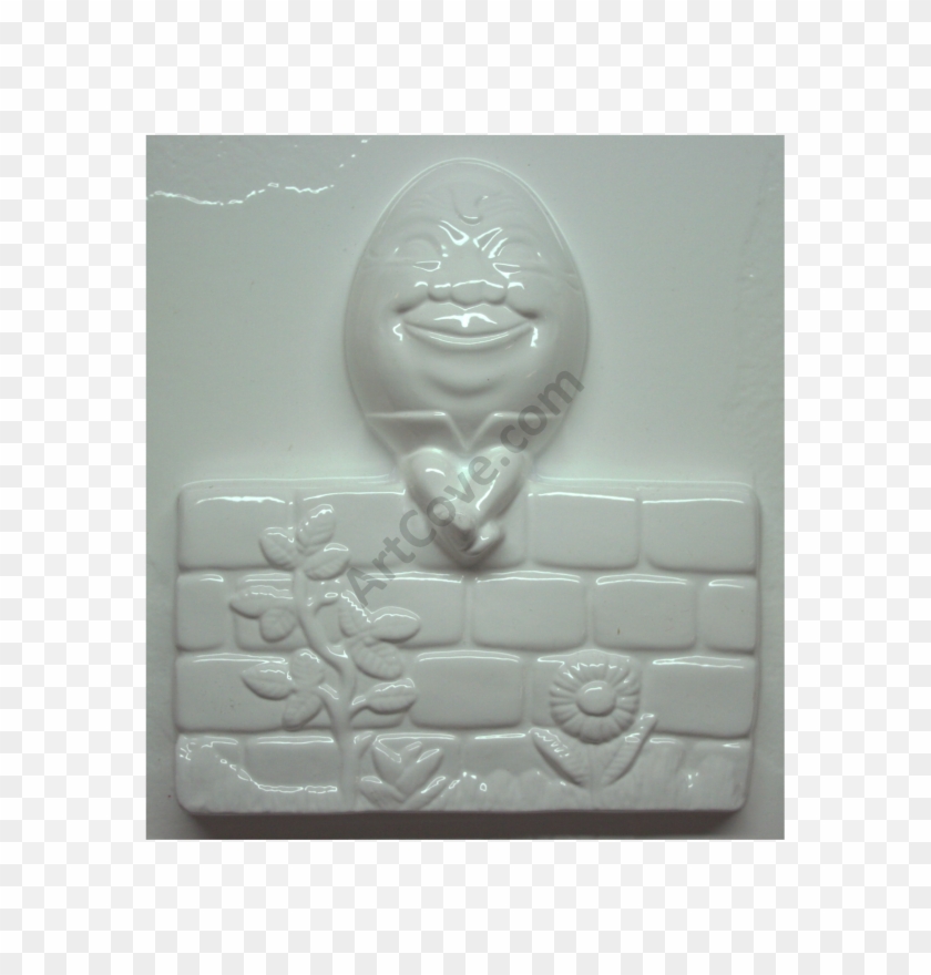Humpty Dumpty Plaster Mold - Relief Clipart