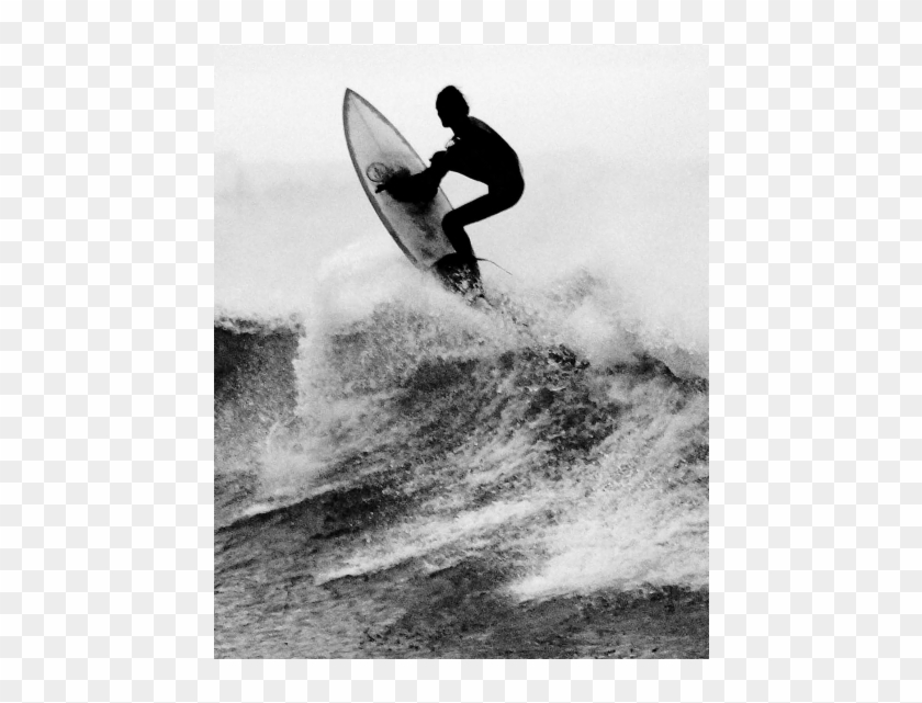 Surf's Up - Black And White Surf Decal Clipart #4437466