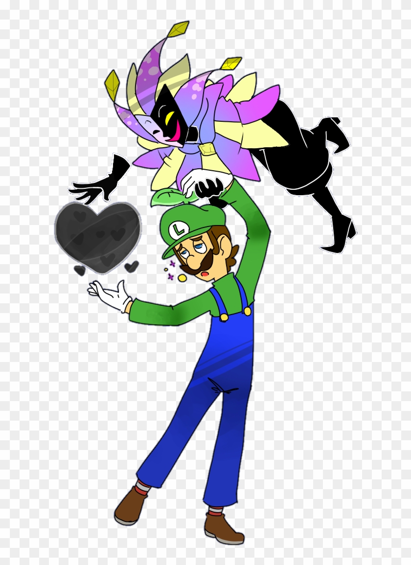 Here Some Super Paper Mario Drawings For You Guys Dimentio - Luigi Dimentio Paper Mario Clipart #4437522