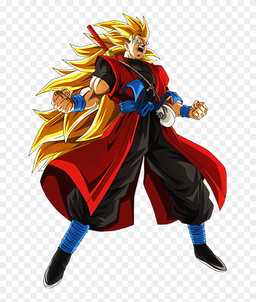 #dokkanbattle [another Dimension Super Warrior] Super - Super Saiyan 3 Xeno Goku Clipart