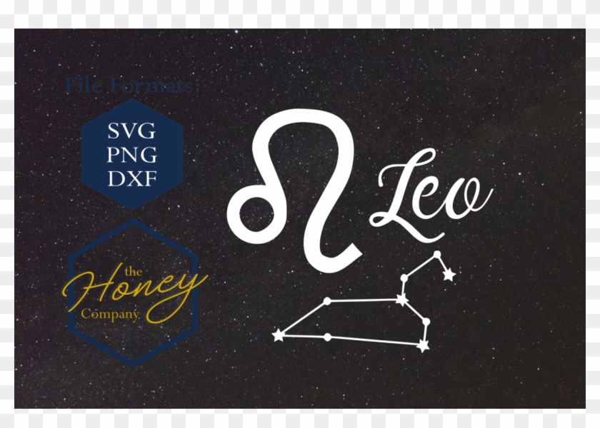 Leo Png Dxf Zodiac Cutting File Vec - Vector Graphics Clipart