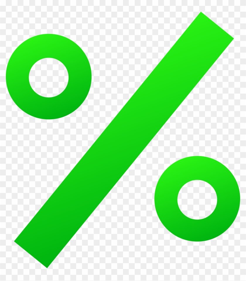 Algebra Clipart Math Symbols Clip Art Clipart Collection - Percentage Sign Clipart - Png Download #4439317