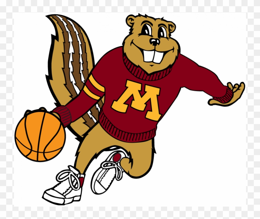 Minnesota Golden Gophers Iron On Stickers And Peel-off - Minnesota Gophers Basketball Logo Clipart #4439384