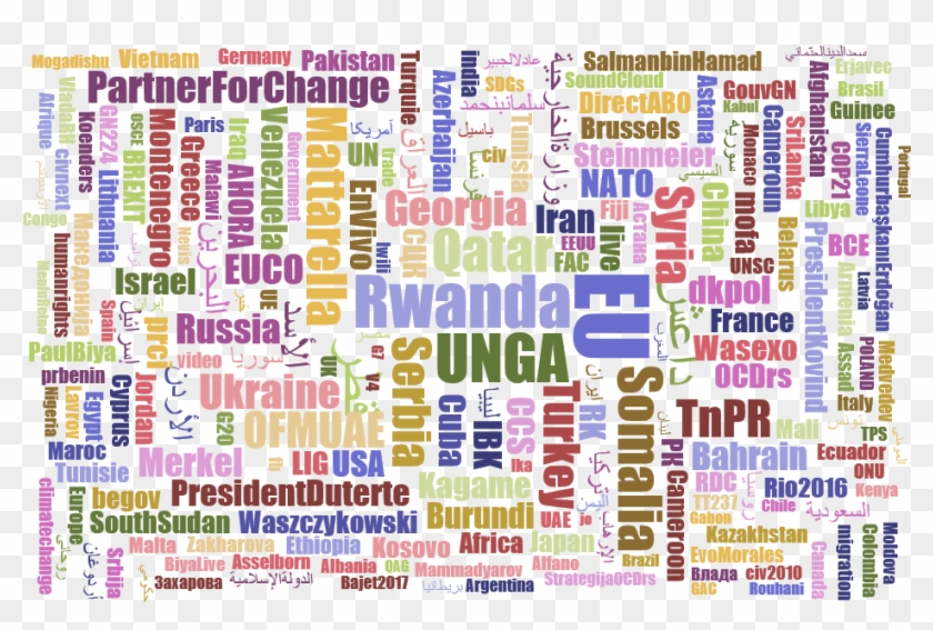#rwanda And Rwandan President Paul #kagame Feature - Party Of France Clipart #4440210