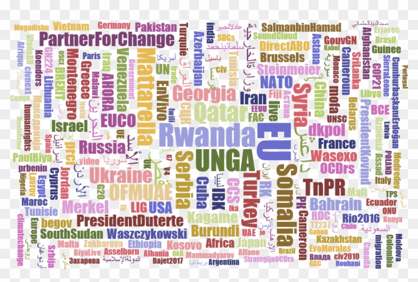 #rwanda And Rwandan President Paul #kagame Feature - Party Of France Clipart #4440210