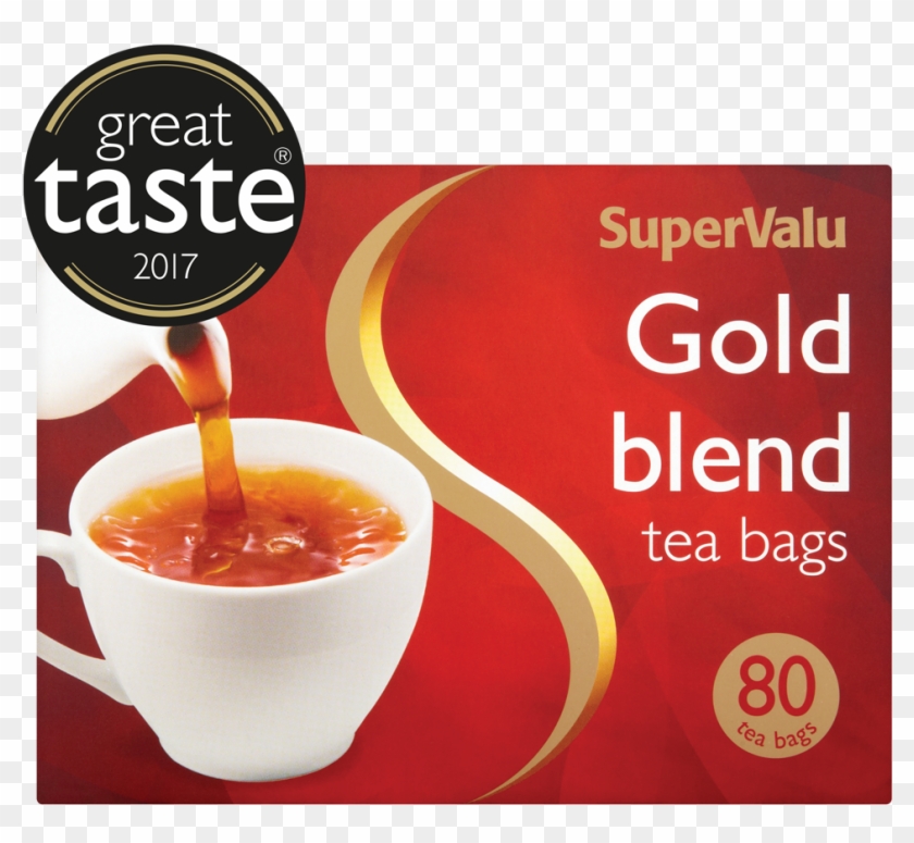 Supervalu Gold Blend Tea Bags 80 Pack - Supervalu Clipart #4441096