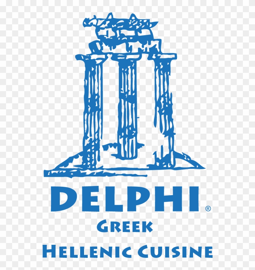Delphi Greek - Greek Restaurant Clipart #4441353