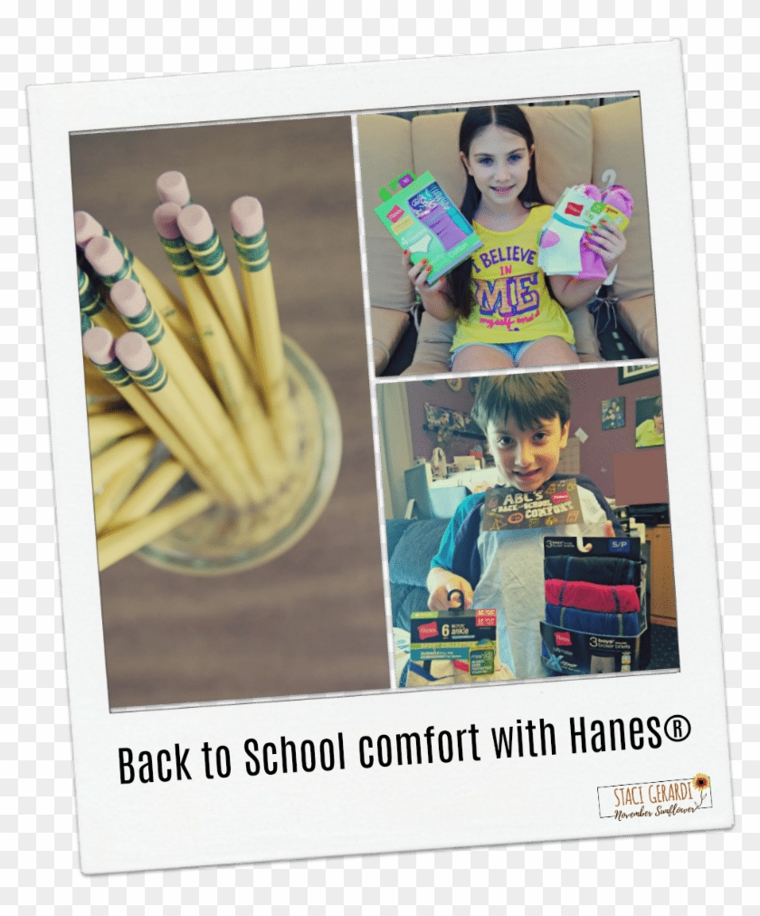 Hanes® Back To School Comfort Kit Giveaway - Girl Clipart #4442523