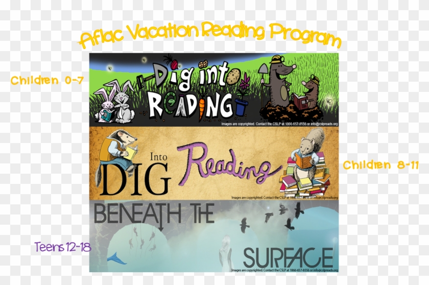 Aflac Vacation Reading Program Kickoff Clipart
