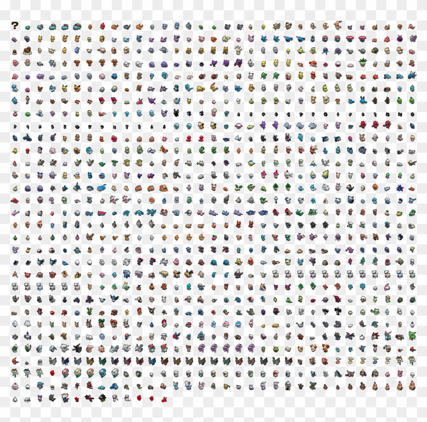 Mini-icons Spritesheet , - College Teams And Their Nicknames Word Search Clipart #4444059