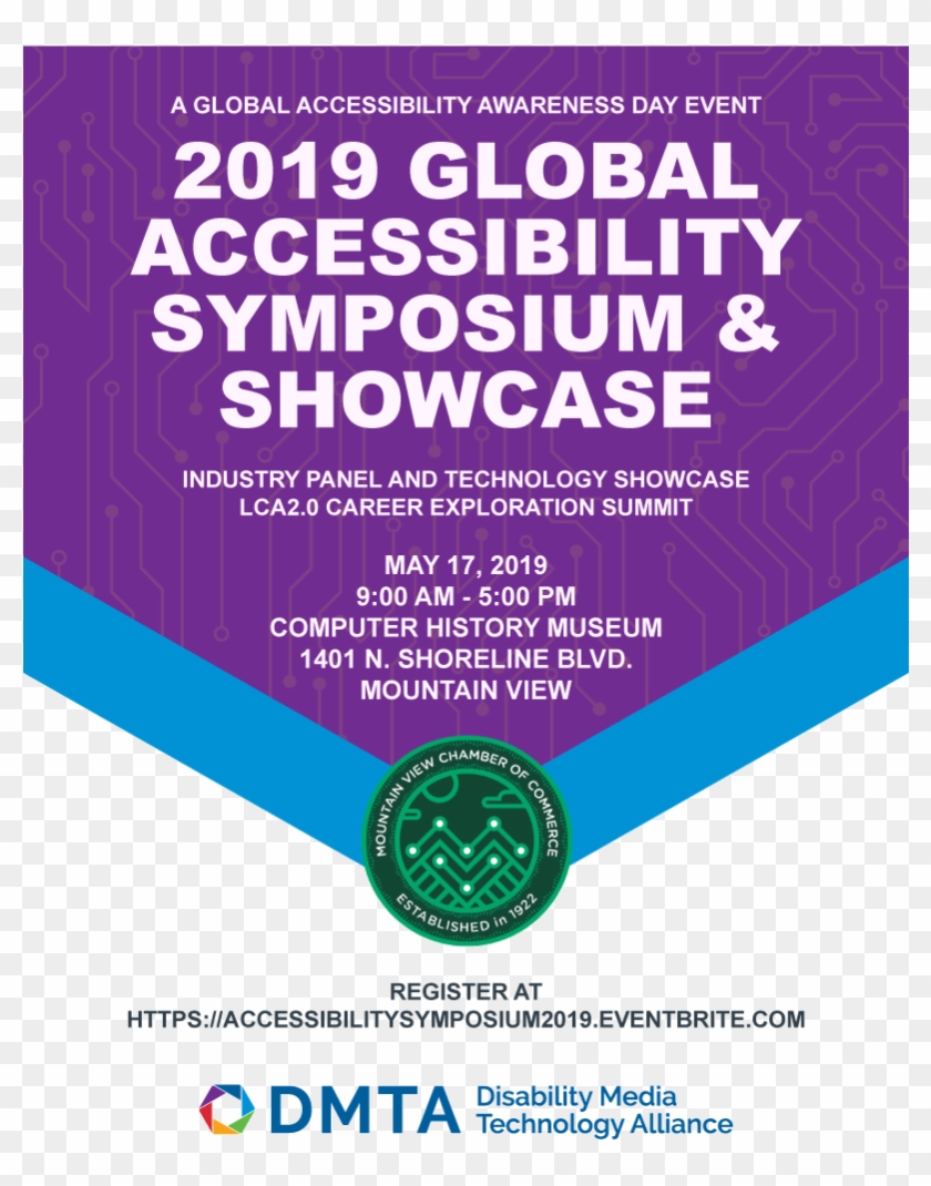 Global Accessibility Symposium - Poster Clipart #4444388