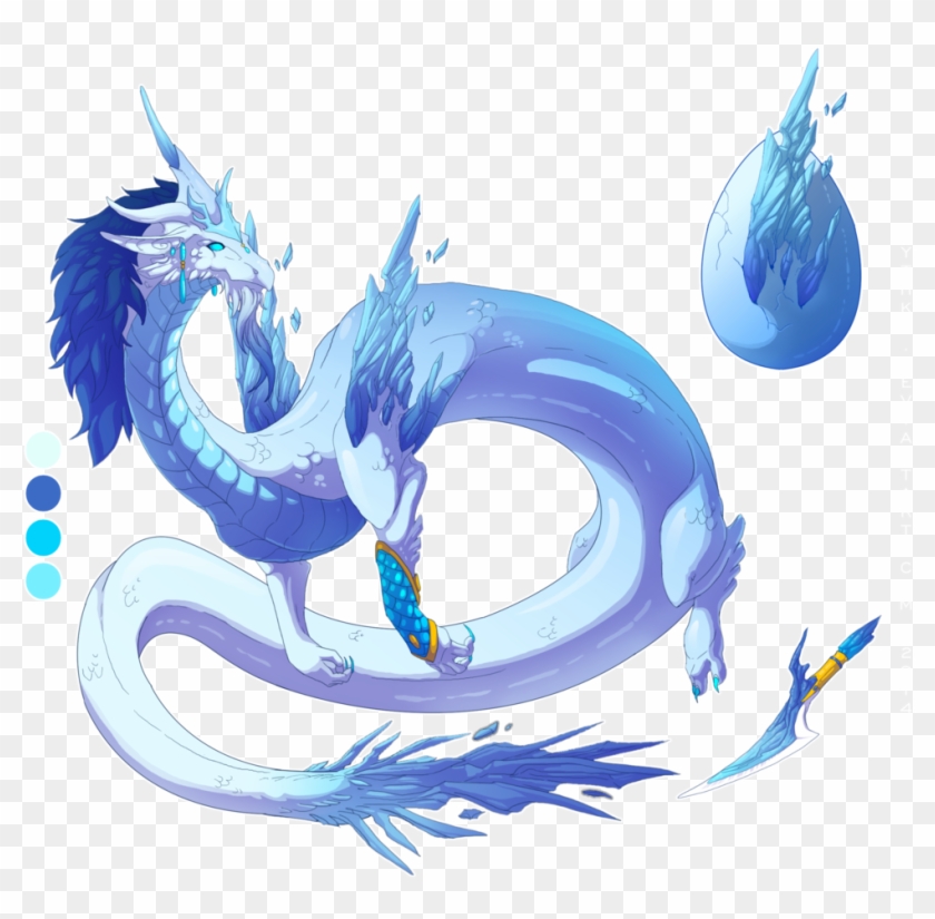 Cute Baby Dragon Drawing Download - Cute Blue Dragon Drawing Clipart #4444829