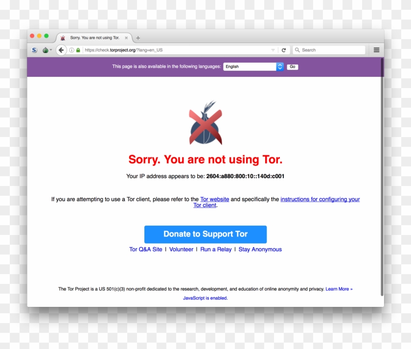 Scary Ipv6 Tor Check - Ipv6 Tor Clipart #4445149