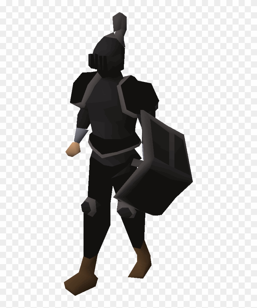 Black Trimmed Armour Old School Runescape Wiki Fandom - Iron Trimmed Set Osrs Clipart #4445547