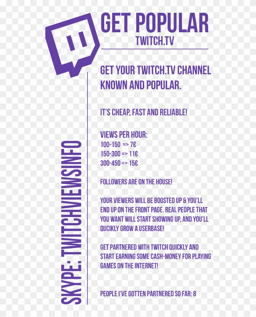 Tv => ▫ Viewers - Blue Twitch Clipart