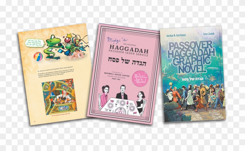 New And Fun Passover Haggadahs - Haggadah Clipart #4445658