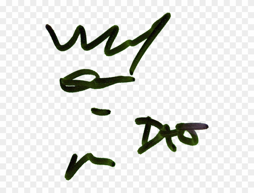 David Crowder Old Signature - Calligraphy Clipart #4445712