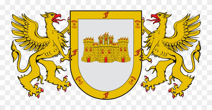 Escudo De La Serena - Cartoon Clipart #4445766