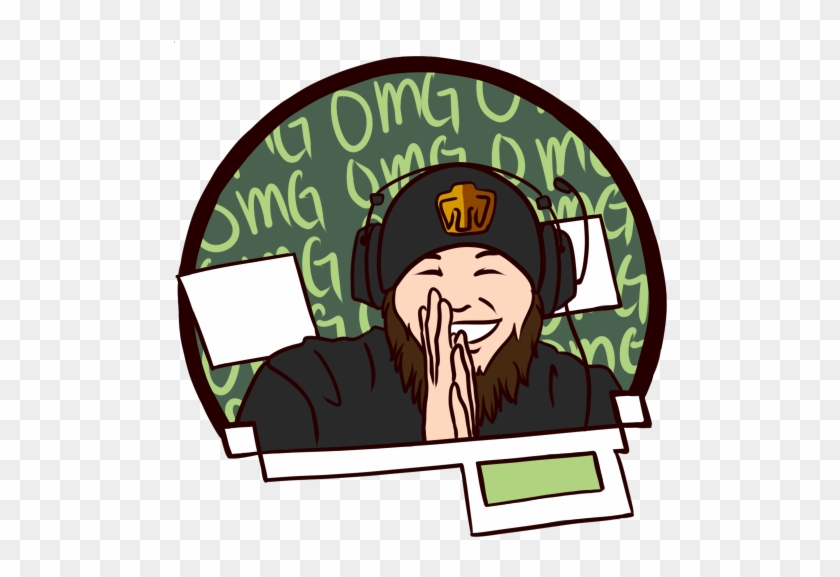 One Of My Favorite Twitch Streamers Was Fangirling - Cartoon Clipart #4445824