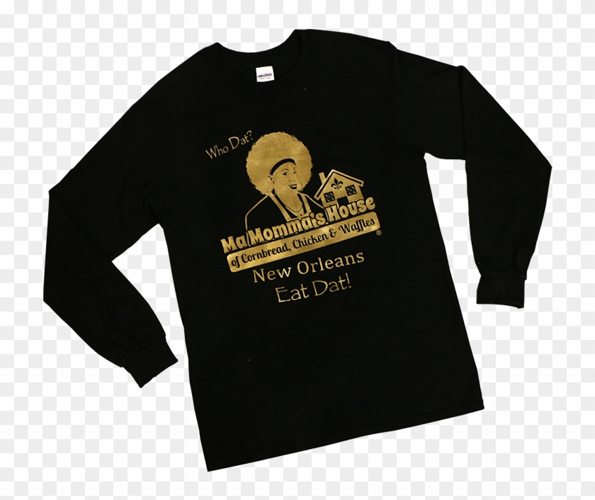 House T-shirts, Long Sleeve Ma Momma's House Of Cornbread, - Long-sleeved T-shirt Clipart