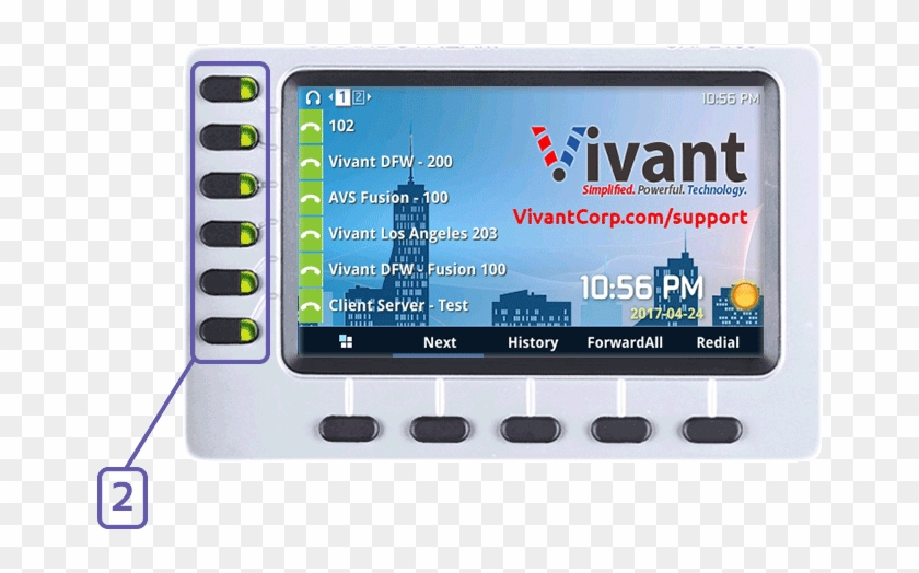 Each Account Requires A Voicemail Portal Number To - Electronics Clipart
