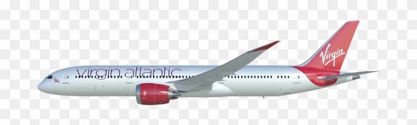 Virgin Atlantic Png - Virgin Atlantic Plane Transparent Clipart #4446292