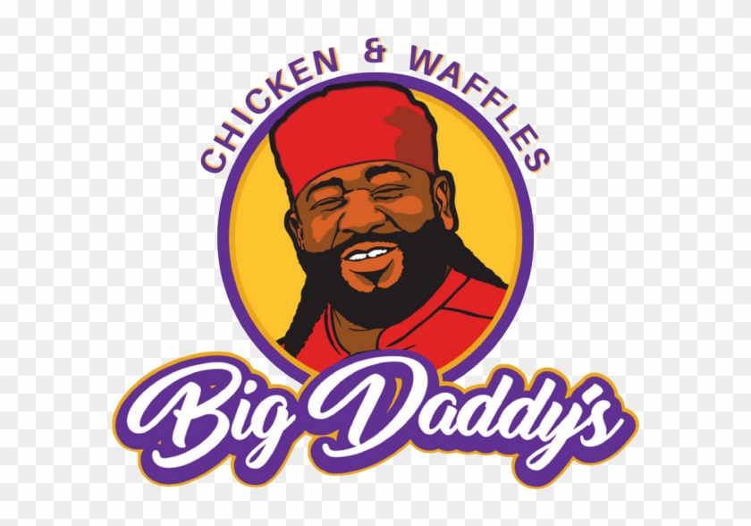 Chicken & Waffles - Big Daddy's Logo Clipart #4446819