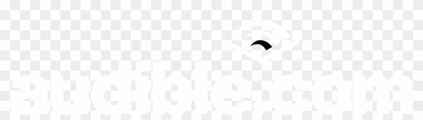 Com Logo Black And White - Audible Logo Png White Clipart #4447127
