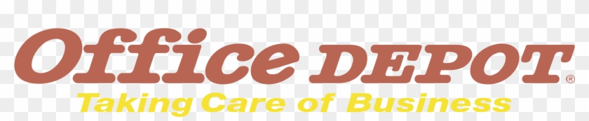 Office Depot Logo Png Transparent - Office Depot Clipart #4447156