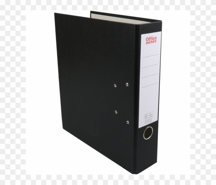 Lever Arch File, Office Depot, A4, 80mm, Black - Computer Hardware Clipart