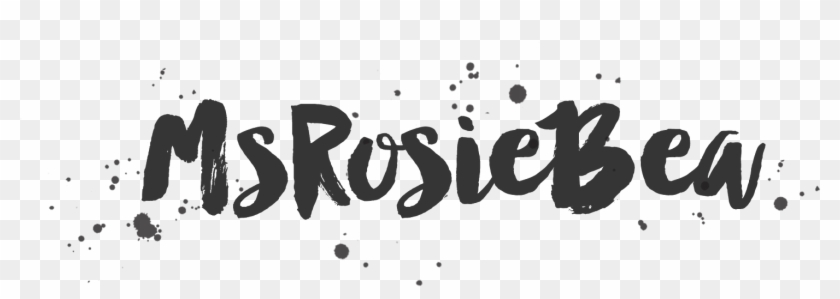 Ms Rosie Bea - Calligraphy Clipart
