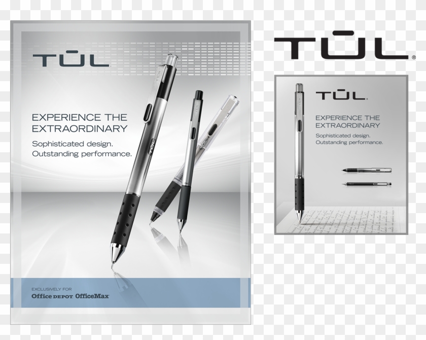 Launch Promotion Print Ads - Tul Pens Clipart