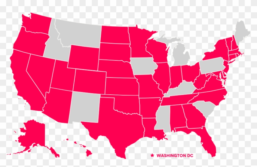 Map Of Insurance Rate Changes Year Over Year - 2016 Election Final Results Map Clipart