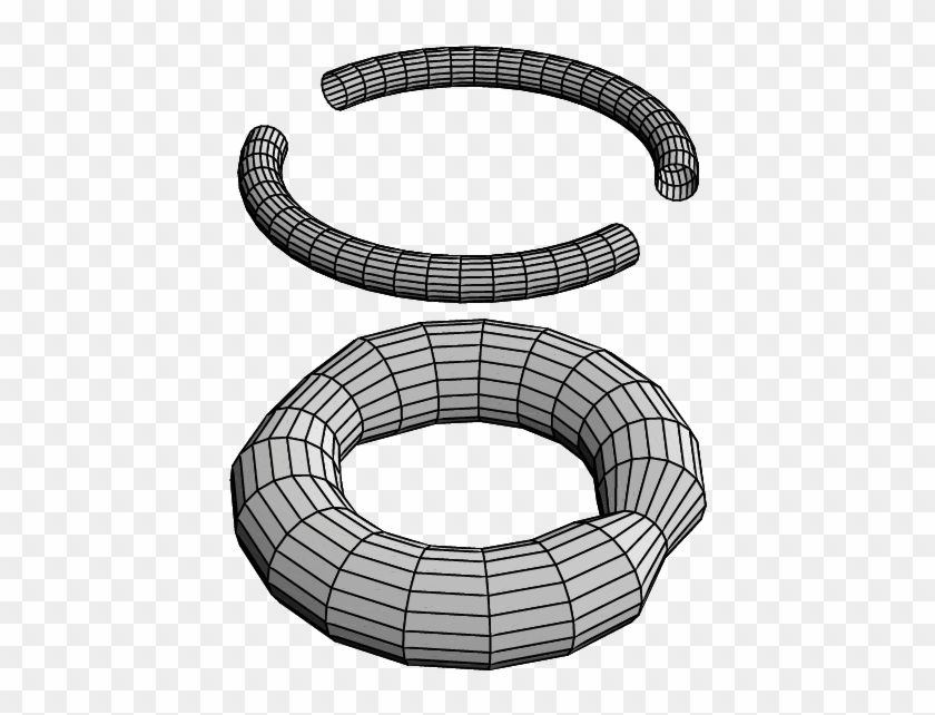 Schematic Shapes Of Bose Clouds For The Drag And Drive - Round Graph Paper Crochet Clipart