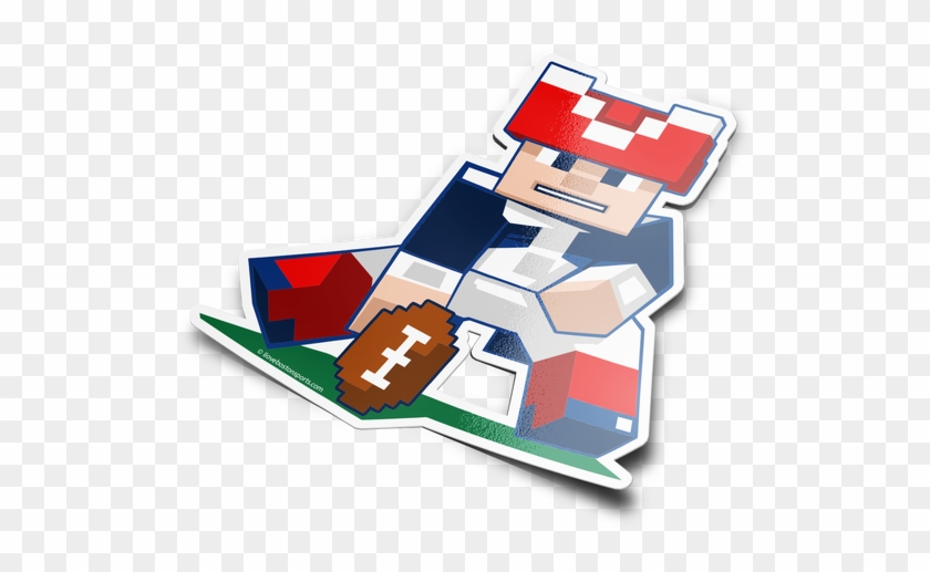 Minuteman Minecraft - Cartoon Clipart #4449182