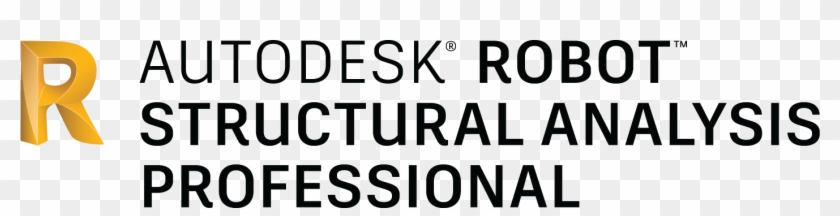 Robot Structural Analysis Professional Lockups - Robot Structural Analysis Logo Clipart