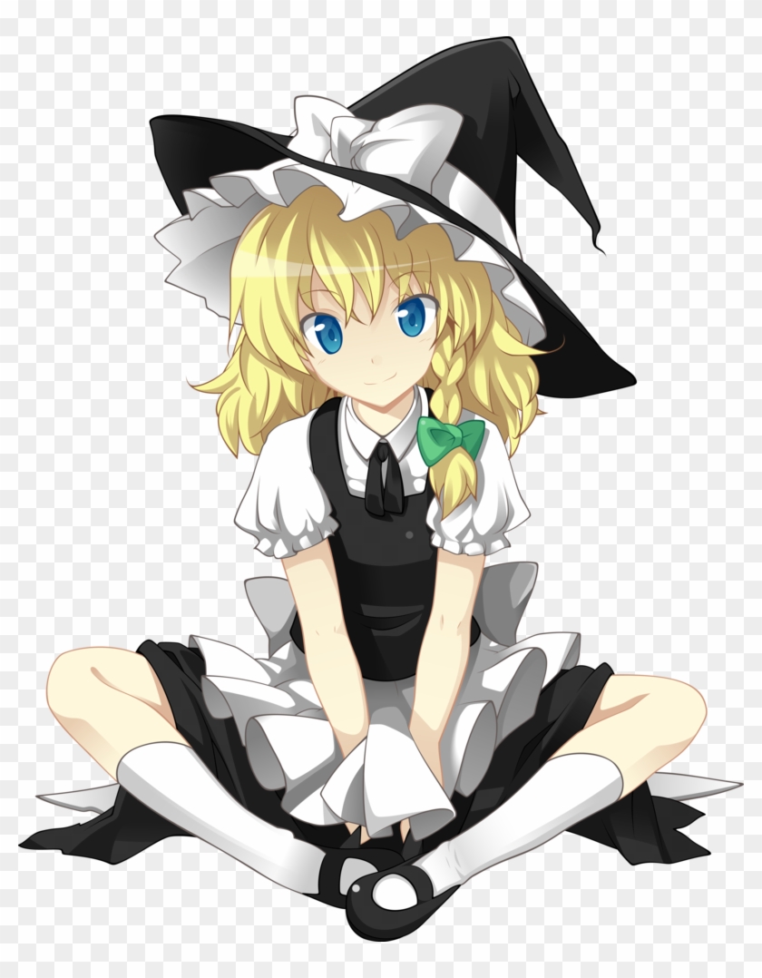 Png - Touhou Project Marisa Png Clipart #4450104