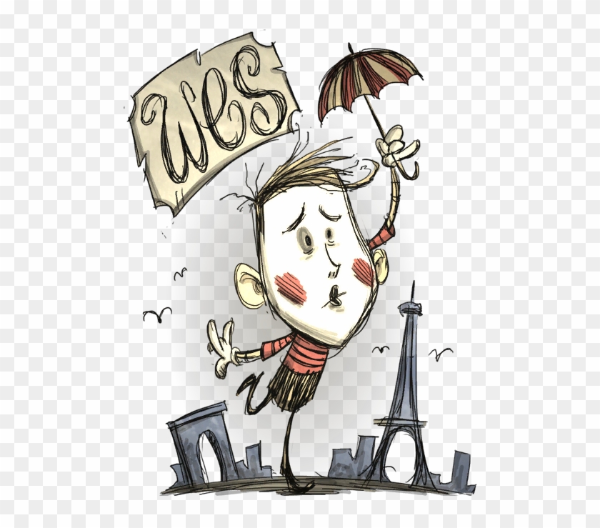 Wes - Wes From Don T Starve Clipart #4450550