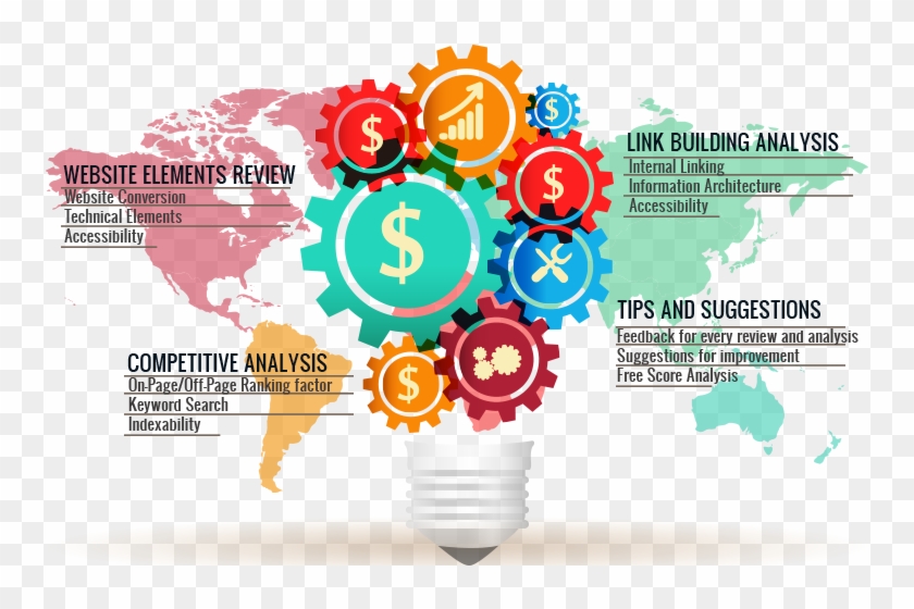 Our Free Seo Audit Report Will Provide You With Detailed - World Map Clipart #4451004