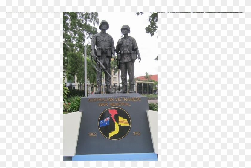 Vietnamese And Australian War Memorial Brisbane - Statue Clipart