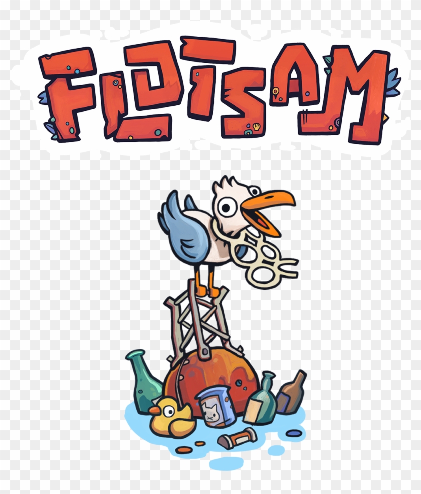 Seagull Flotsam Withlogo - Game Clipart #4451607