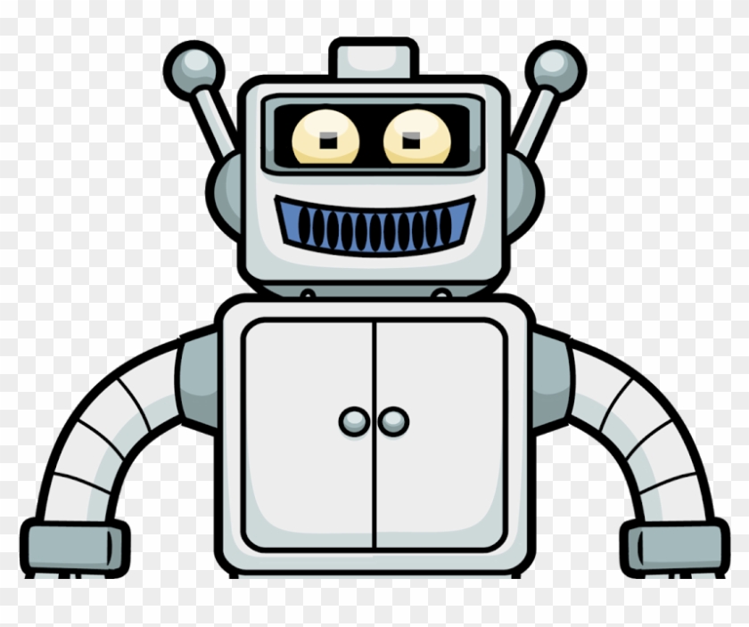 Happy Robot Clipart #4451877
