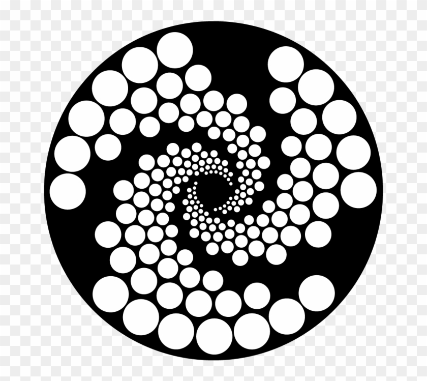 Cyclone Dots - Geometry Clipart #4451946