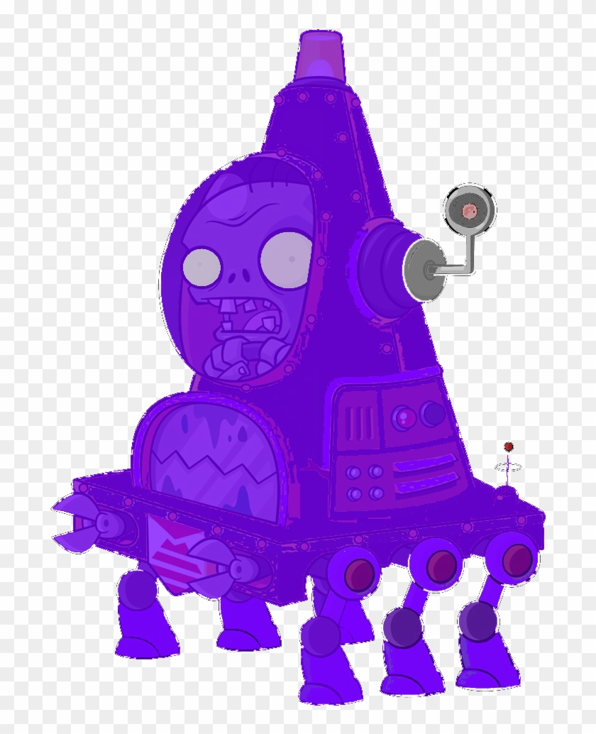 Boot-leg Robo Cone Zombie - Plants Vs Zombies 2 Robo Cone Zombie Clipart