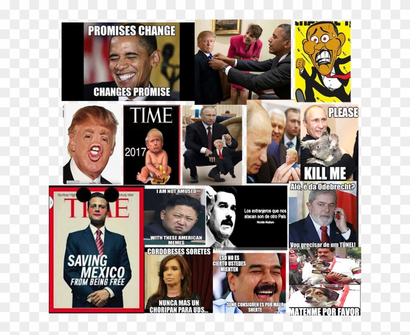 Su Semblante Supuestamente Serio Y Con Alta Credibilidad - Collage Clipart #4452290