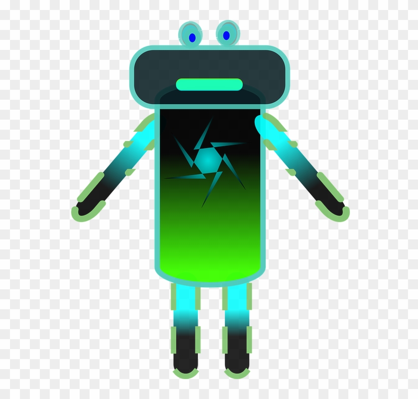 Robot Robo Robotic Character Creative Design - Cartoon Clipart #4452327