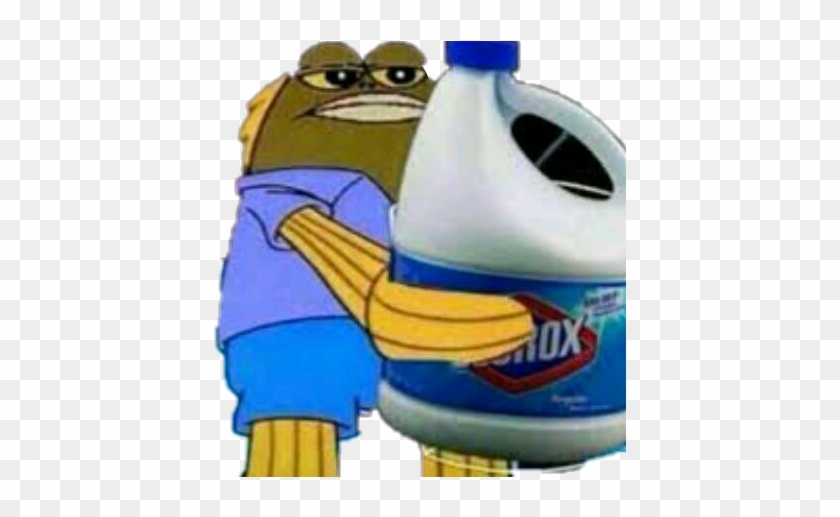 Meme Momo Bobesponja Clorox Sadsadness - Clorox Meme Clipart