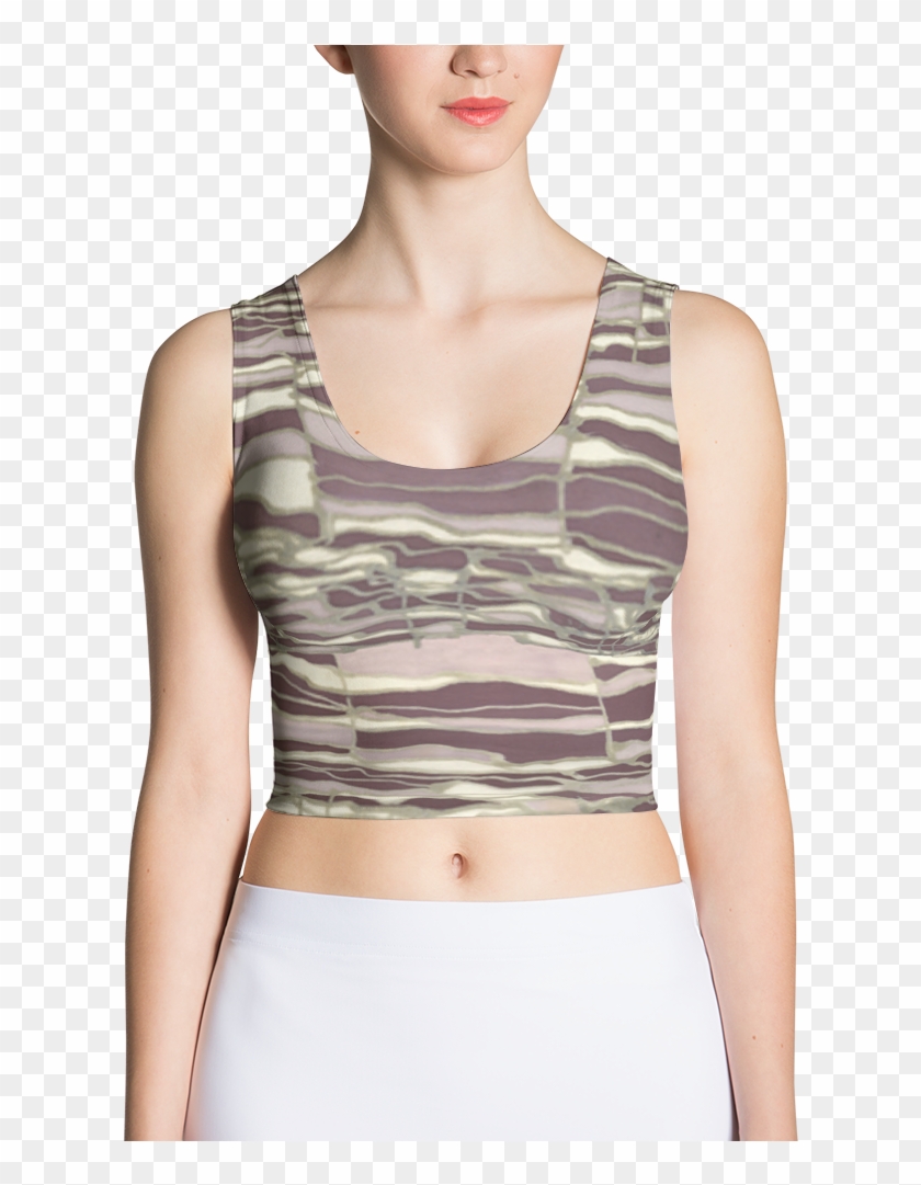 Lesbian Flag Crop Top Clipart