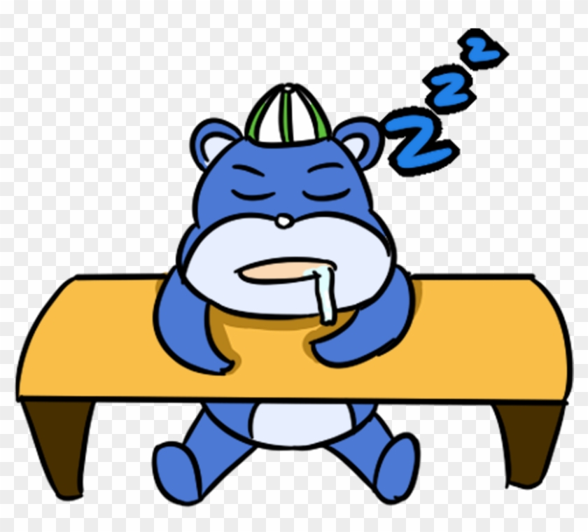 蓝色小熊蓝色小熊表情zzzz表情包 - Portable Network Graphics Clipart #4453054